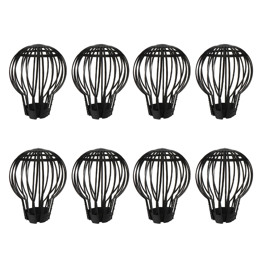 8 Pcs Gutter Guards Leaf Filter Gutter Strainers Roof Downspout Guards