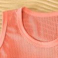 thumbnail image 6 of Fnooota Boys Athletic Tank Tops, Breathable Sleeveless Casual Knitting Cotton Kids Summer Tees Orange Size 1-2 T, 6 of 6