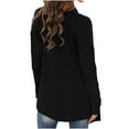thumbnail image 3 of Cardigan Ouvert pour Femmes Manches Longues Léger Cardigan en Tricot Habillé Veste Décontractée d'Automne, 3 of 6