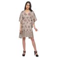 thumbnail image 3 of Moomaya Robe Courte de Caftan de Plage, Robe de Couverture Imprimée, Kaftan pour Femmes, Tenue de Plage, Couverture, 3 of 4