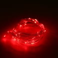 thumbnail image 4 of DC 12V 65.6ft 200 LEDs impermeable alto brillo cadena luces de hadas tira 100-240VRed enchufe de EE. UU., 4 of 8