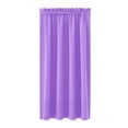 thumbnail image 2 of Blackout Curtains for Bedroom, Window Curtain 50 Inch Length 1 Panel, Solid Thermal Insulated Energy Saving Rod Pocket Window Treatment Curtains Blackout Drapes, W38 x L50 Inch, 2 of 3