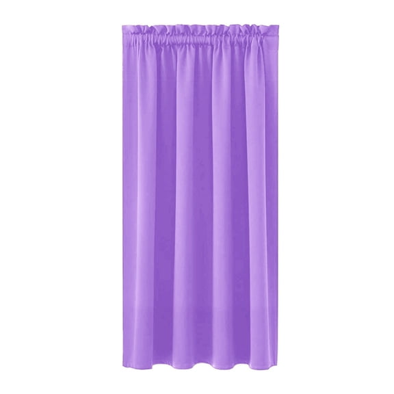 Energy Saving Thermal Insulation Curtain, Scandinavian Solid Color Design with Blackout Lining for Complete Darkness, Noise Reduction for Better Sleep, Ideal for Bedrooms and Kitchens