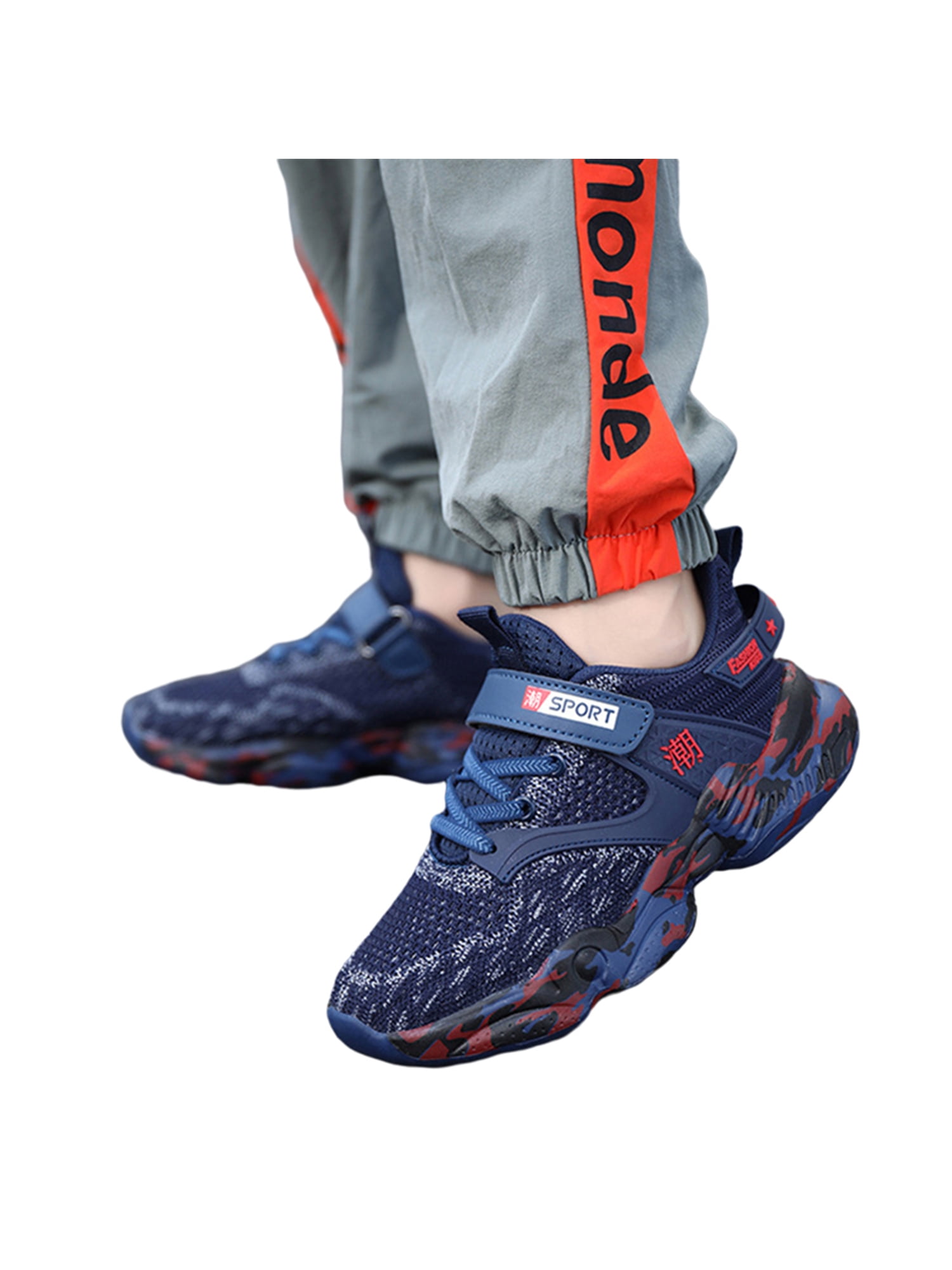 Boys Girls Trainers Kids Sneakers Athletic Casual Running Shoes Child Sports Walking Shoes Fashion Comfortable