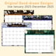 thumbnail image 4 of Calendario 2025 Calendario de Pared 12 Meses Calendario Colgante Con Grandes Bloques de Escritura Adecuados para el Planificador Diario Diario de la Lista, 4 of 6