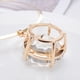 thumbnail image 3 of Collar de aleación Sonducket para mujer con cristal elegante color oro, 3 of 6