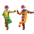 thumbnail image 5 of E Disfraces de payaso de escenario de colores brillantes, accesorios multicolores, regalo para amigos y actores, 5 of 5
