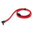 thumbnail image 2 of Cable de 90 degree Cable de datos serial ATA con pestillo de bloqueo 26AWG 18 '' / 46cm Hugo Cable de disco duro SATA, 2 of 7