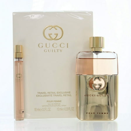GUCCI GUILTY by Gucci 2 PIECE GIFT SET - 3.0 OZ EAU DE PARFUM SPRAY NEW Box for