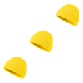 thumbnail image 4 of Sombreros para mujer Minnieouse gorro de punto unisex grueso y flexible Amarillo Type1 NO1, 4 of 6