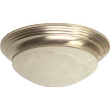 Royal Cove Decorative Flush Mount Ceiling Fixture Brushed Nickel