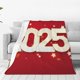 thumbnail image 1 of Balery Happy New 2025 Year Manta de Felpa Suave y Acogedora – Cobija de Franela Aterciopelada para Cama, Lavable y Cálida para Sofá, Mascotas, Transpirable-50"x40", 1 of 7