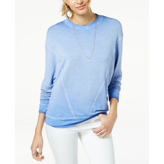 Hippie Rose Juniors Weathered Wash Pullover Sweatshirt Acid Rain S