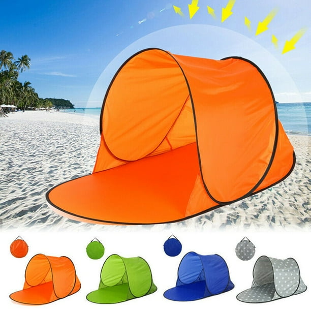 Beach top sunscreen tent