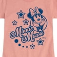 thumbnail image 3 of Disney - Minnie Mouse Stars - Toddler & Youth Girls Short Sleeve Graphic T-Shirt, 3 of 5