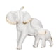thumbnail image 2 of Figuras de elefante madre y bebé de resina, exquisita estatua de elefante para decoración del hogar, 2 of 14
