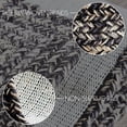 thumbnail image 7 of VHC Brands Sawyer Mill Black White Jute Rug Rect w/Pad 20x30, 7 of 7
