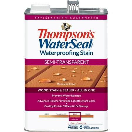 UPC 032053428517 product image for Waterseal TH.042851-16 Semi-Transparent Waterproofing Stain, 1 gal, 150 - 400 sq | upcitemdb.com