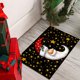 thumbnail image 1 of Alfombrilla de Papá Noel para el suelo, decorativa para las fiestas navideñas, para la entrada al hogar, resistente al desgaste, 1 of 6