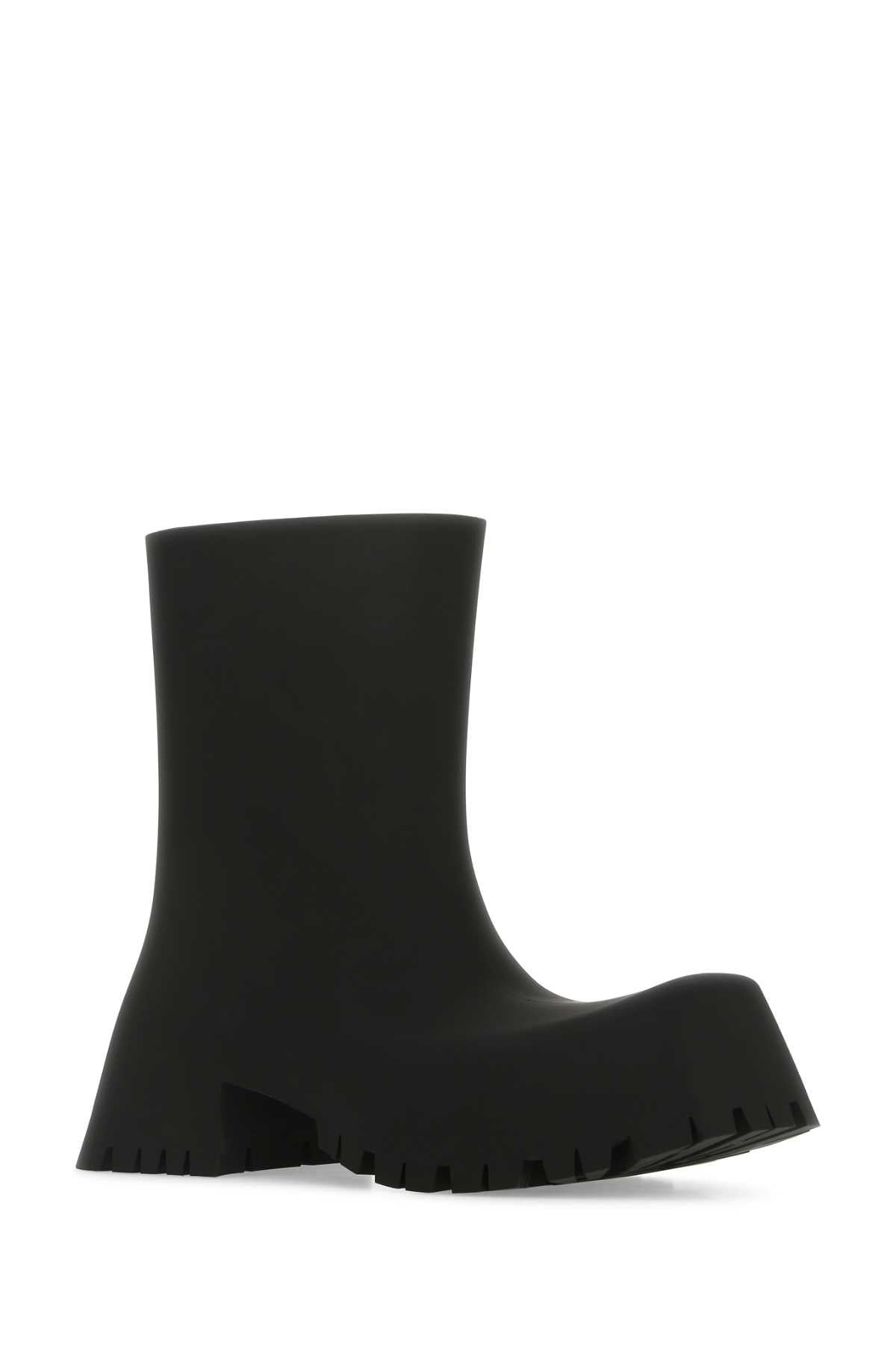 Balenciaga Man Black Rubber Trooper Boots - Walmart.com