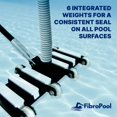 thumbnail image 3 of FibroPool Professional-Grade Flexible Pool Vacuum Head - Extra-Wide, Weighted Design for Effortless, Deep Cleaning on All Surfaces - Compatible with, 3 of 7