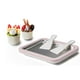 thumbnail image 1 of JoyMech Máquina para hacer rollos de helado, máquina para hacer helados, sartén para puntos dulces, plato frío instantáneo, ideal para hacer helados enrollados, granizados suaves, sorbete de yogur con, 1 of 5