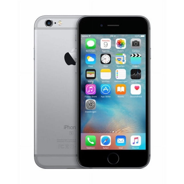 Reacondicionado Apple iPhone 6s A1633 (Totalmente desbloqueado) 32GB Espacio gris (Grado A+)