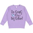 thumbnail image 2 of Inktastic Heart New Big Sister Toddler Sweatshirt, 2 of 4
