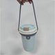 thumbnail image 1 of Taza de té con leche de silicona, taza con asa, taza con tapa unida, taza de café portátil, 1 of 5