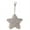 Color;Gray, variant on Plush Five-pointed Star Keychain Cute Pendant Keyring Hanging Ornament Keys Holder Backpack Handbag Charm Gift for Girls