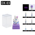 thumbnail image 2 of DDQ-Juego de fresas de acero de tungsteno para uñas, 7 piezas, broca de cerámica para uñas, taladro eléctrico, máquina para uñas, accesorios para herramientas de pedicura, 2 of 4
