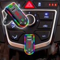 thumbnail image 3 of Adaptador USB dual para automóvil Kit Bluetooth inalámbrico QC3.1 Cargador USB rápido Transmisor FM Bluetooth manos libres, 3 of 9