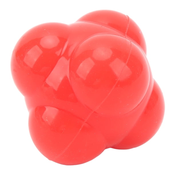 Pelotas de reacción de rebote para coordinación mano-ojo, equipo de entrenamiento de agilidad y velocidad reflejada para béisbol, fútbol, baloncesto, Rojo YUNYI BRAND Deportes