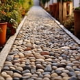 thumbnail image 4 of 12 LBS River Rocks, StoneCreek, Decorative Garden Stones for Plant Landscaping, Polished Gravel Filler Pebbles, Large Size, Mixed Pebbles, 4 of 6