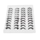 thumbnail image 2 of Pestañas postizas Wispy, 20 pares de pestañas postizas mixtas de fibra de imitación media alta D pestañas postizas funcionamiento suave, 2 of 8