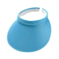thumbnail image 4 of Dualoai Sun Visor Hat Comfortable Clip on Visor for Jogging Beach Outdoor Activities Bright Blue, 4 of 9