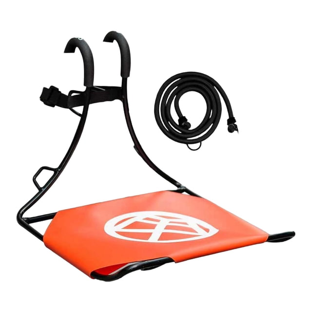 amagogo Bicycle Storage Rack Beach Convenient Easy to Install Multiuse Sturdy Detachable Orange Black
