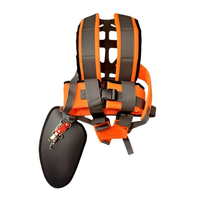 Almencla Trimmer Shoulder Strap Double Shoulder Harness Soft for Garden Grass Trimmer