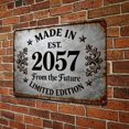 thumbnail image 2 of 2057 Limited Edition Metal Tin Sign, Vintage Pub Home Office Man Cave Wall Decor Tin Sign Vintage Metal Poster Living Room Bar Man Cave Home Wall Art Decor 8x12inch, 2 of 7