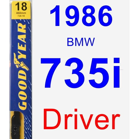 - 1986 BMW 735i Driver Wiper Blade - Premium