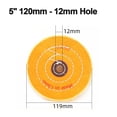 thumbnail image 1 of Bgsha 2-5Inch Cloth Buffing Wheel Angle Grinder Polishing Wheel Fit for Metal Jewelry, 1 of 6