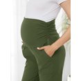 thumbnail image 2 of PARNIXS Fashionable Maternity Harlan Pants Elastic Warm High Waisted Sports, Leisure, Vacation,M, 2 of 7