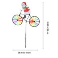 thumbnail image 3 of Gymnture 2 Bike Wind Xmas Garden Pinwheels - Random Pattern, 3 of 10