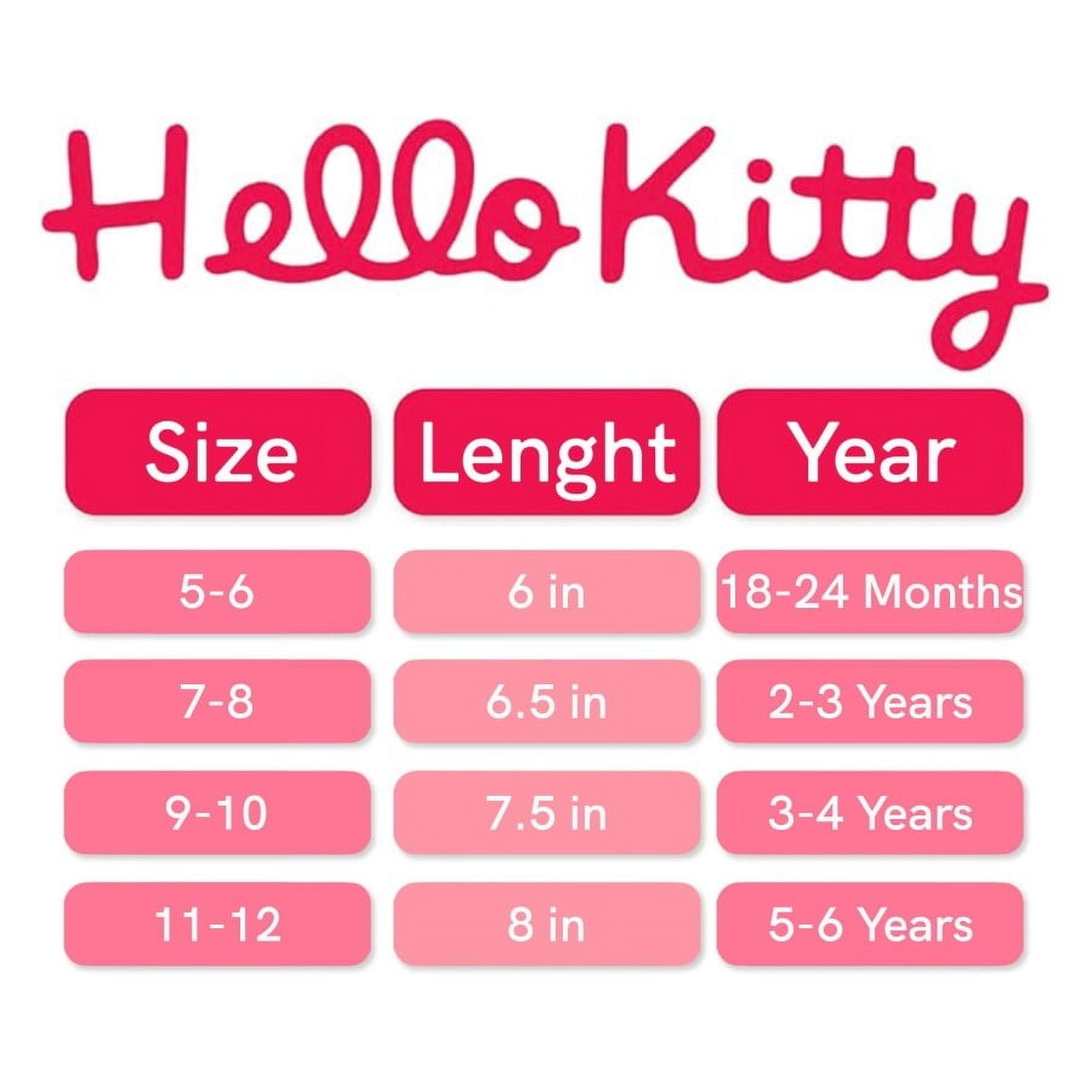 Hello Kitty Ladies Dual Sizes 3D Slipperspink White, Size: 5-6