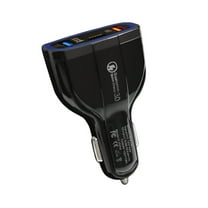 Fenzer USB C Car Charger,3-Port 40W Dual USB-C & USB-A Car Power Adapter PD/QC Fast Charging Cigarette Lighter for iPhone 16/15/14/13/12/11/Pro Max,iPad,Samsung Galaxy S25/S24/S23/S22, Pixel, Android