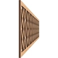 thumbnail image 3 of Ekena Millwork 46 5/8"W x 8"H x 1/4"T Hadley Fretwork Moulding, Hickory, 3 of 13