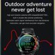 thumbnail image 5 of Men Smart Watch K37 GPS Outdoor Sport Fitness Tracker Bracelet Big Battery, 5 of 5