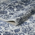 thumbnail image 5 of Loomaknoti Aysal Alazah 3' x 5' Gray Floral Indoor Accent Rug, 5 of 9