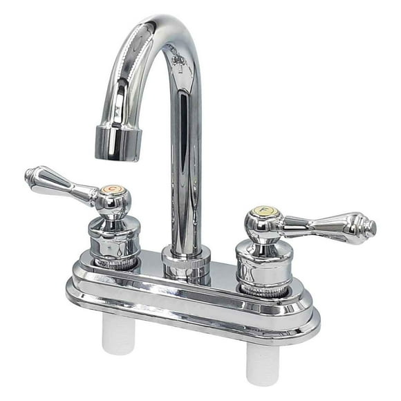 Mezcladora ABS Para Bar Lavabo Rugo 21035 Con Ceramico Cromo