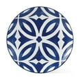 thumbnail image 1 of Mainstays Glazed Blue Pattern Round Stoneware Salad Plate, 7.5”, 1 of 5